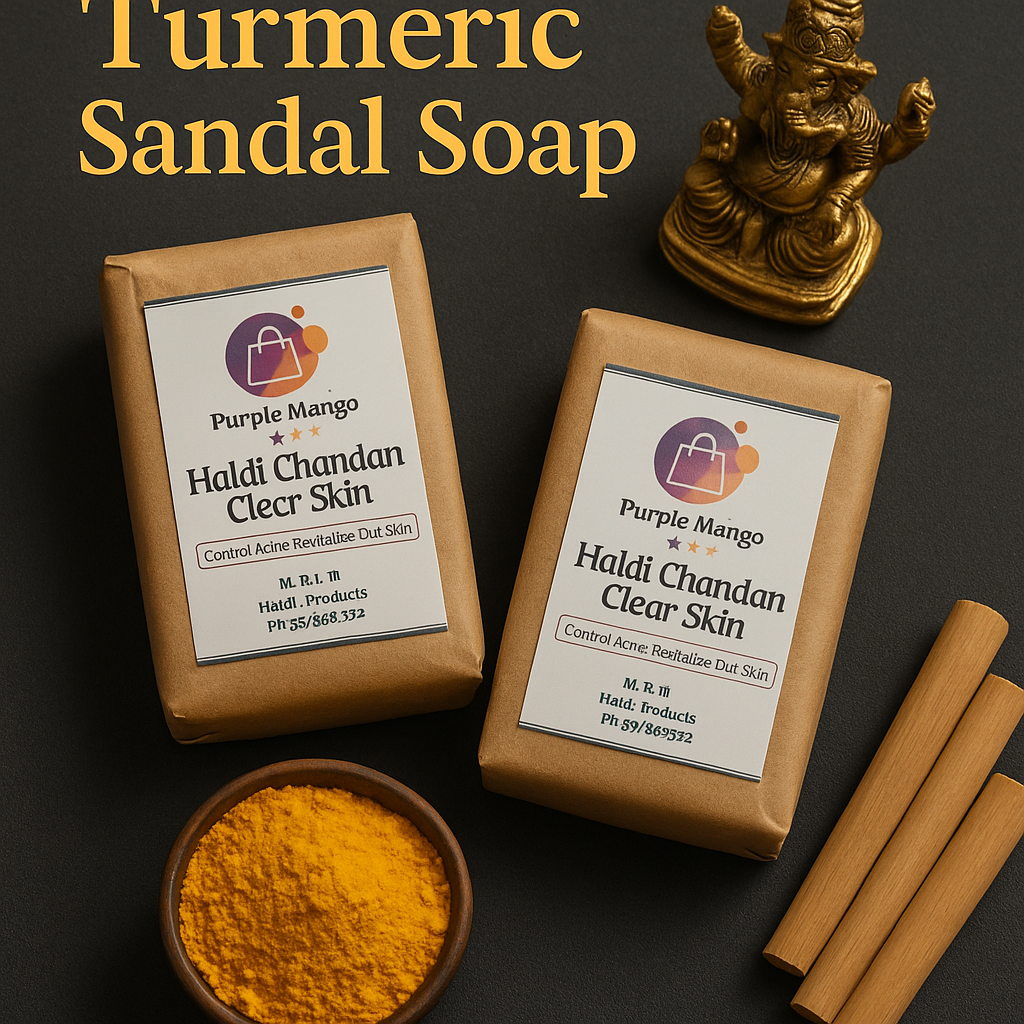 Haldi Chandan Clear Skin Soap (100gm) X Pack of 2