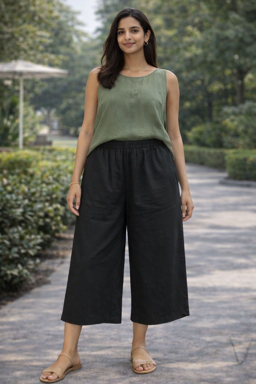 Everyday Cotton Culottes