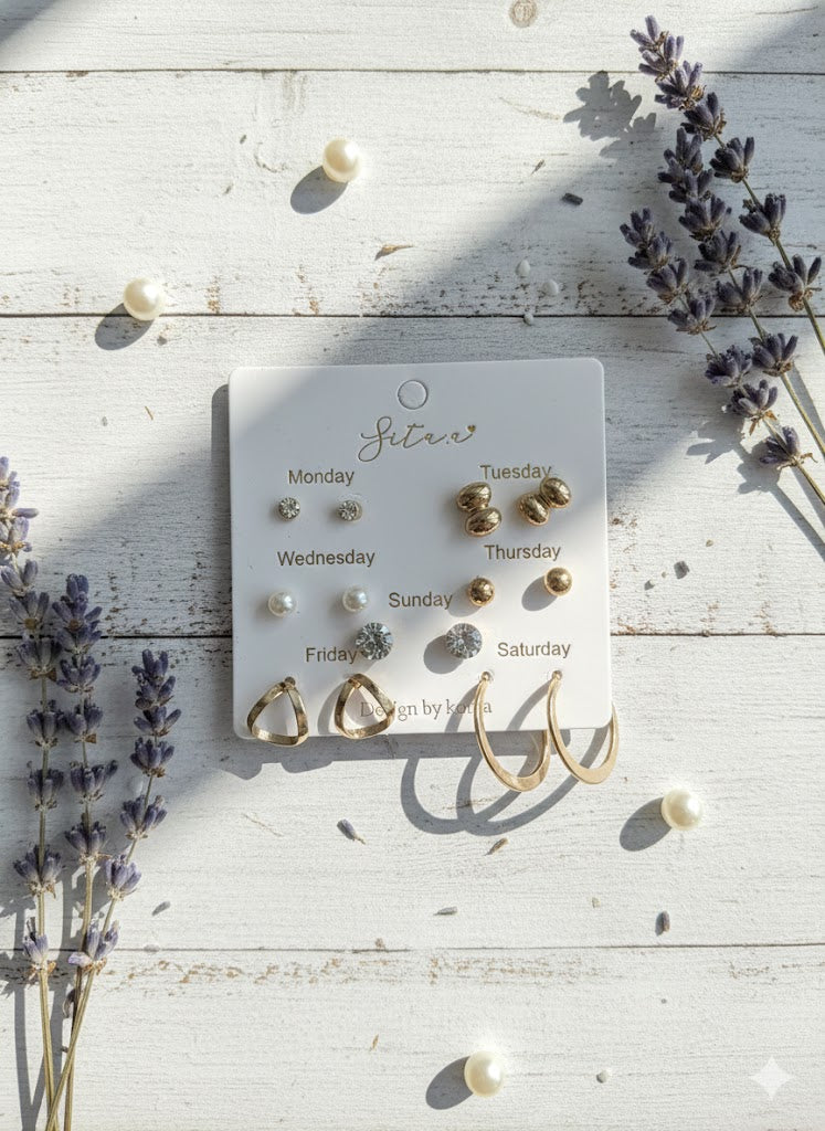 The "Everyday Chic" Earring Collection by Siter