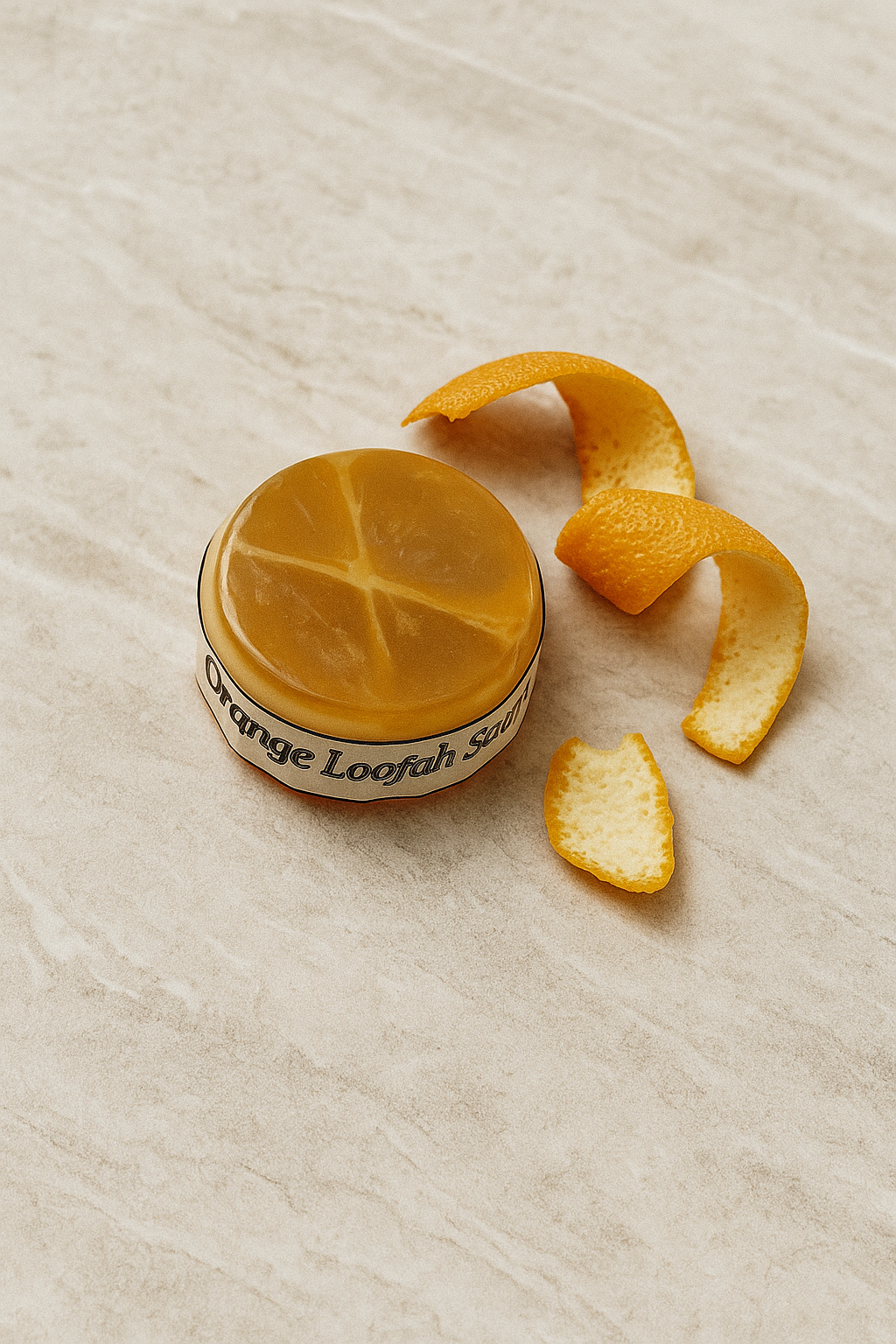 Tangy Orange Loofah Soap - 100GM - Pack of 1