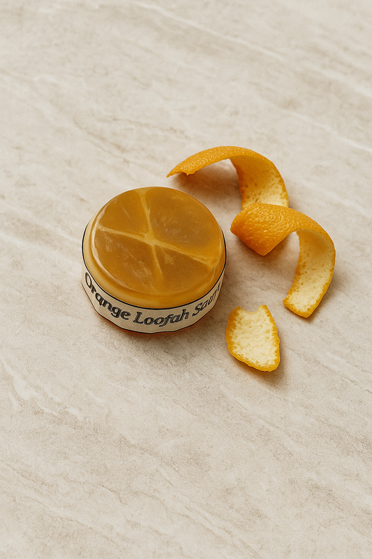 Tangy Orange Loofah Soap - 100GM - Pack of 1
