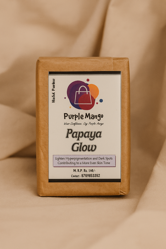 Papaya Glow Soap (100gm) X Pack of 1