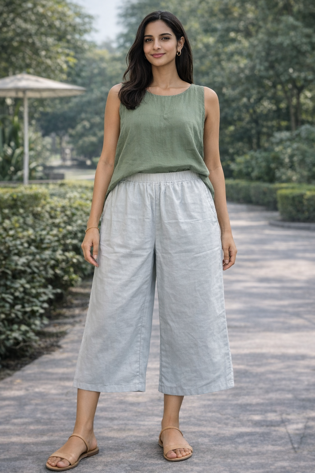 Everyday Cotton Culottes