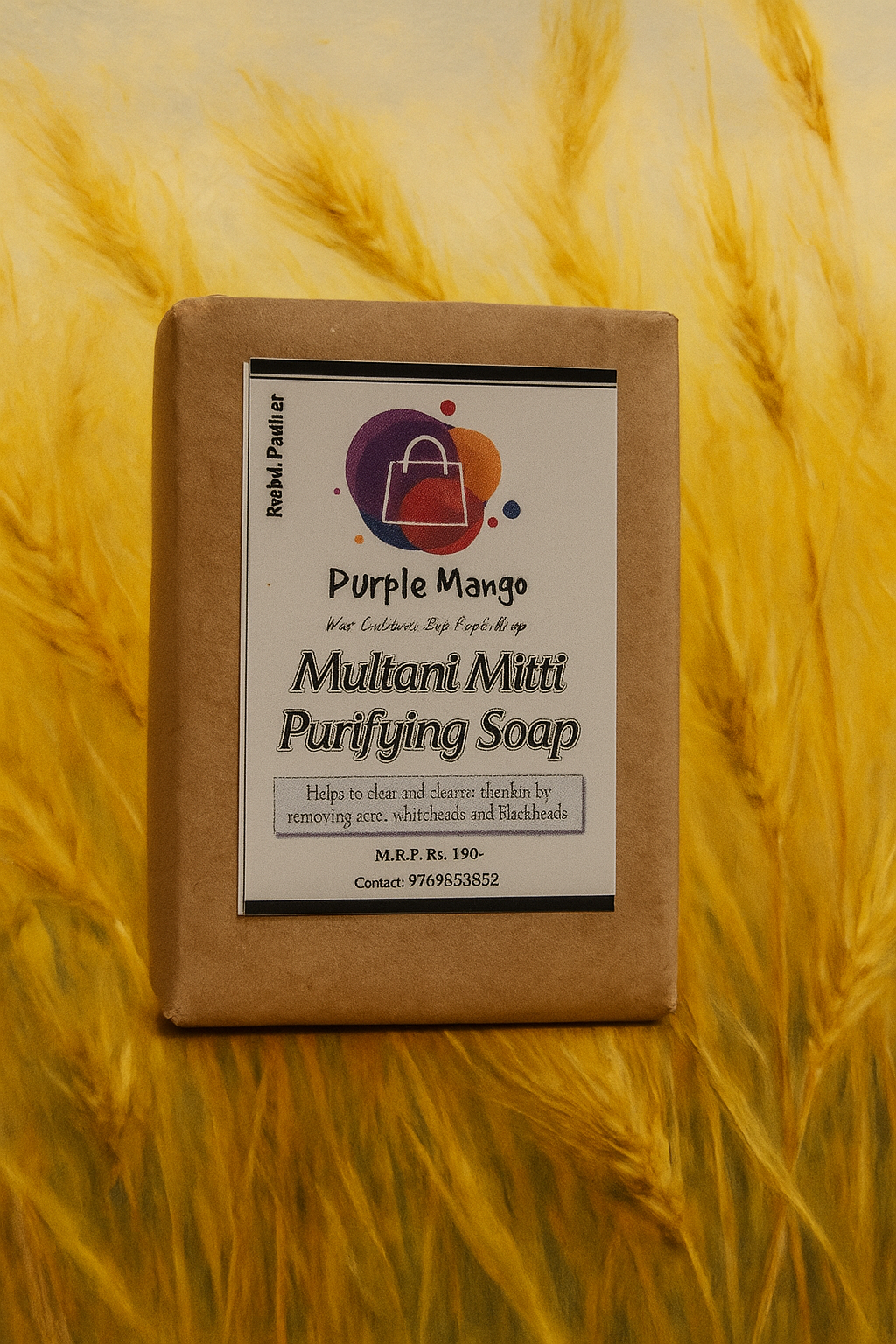 Multani Mitti Purifying Soap - Detox & Refresh (100gm) X Pack of 1
