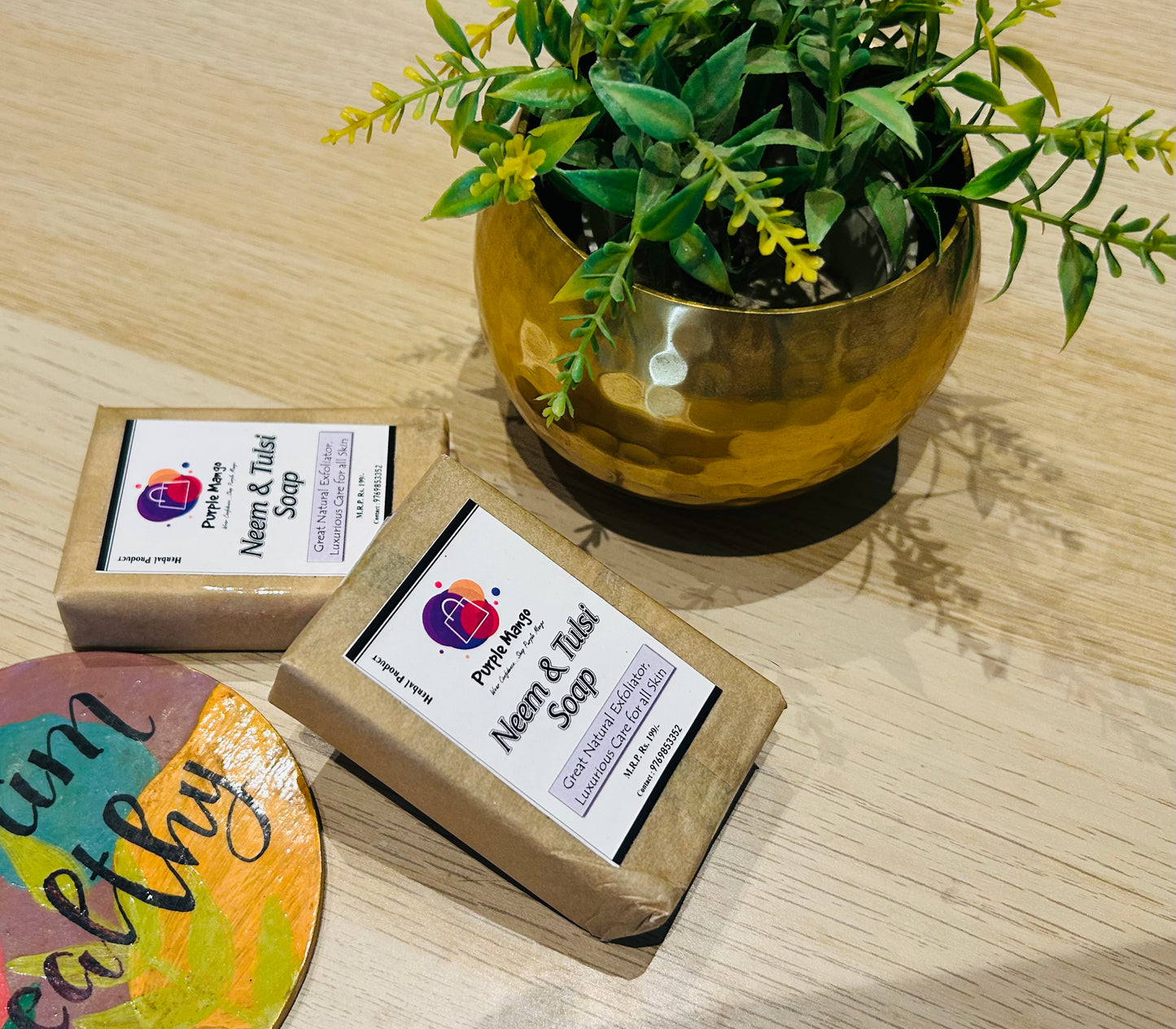 Neem & Tulsi Soap (100gm) X Pack of 2