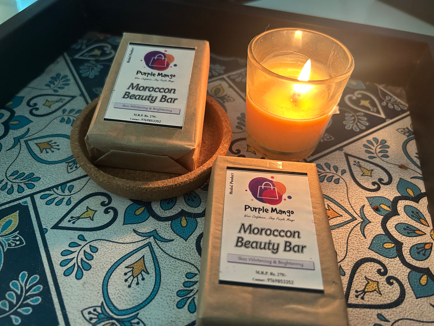 Moroccan Beauty Bar (100gm) X Pack of 2