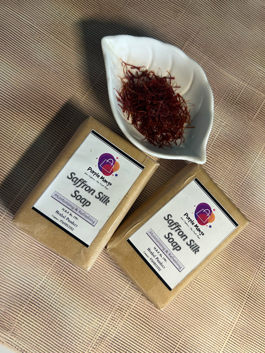 saffron Silk Soap (100 gm) X Pack of 2