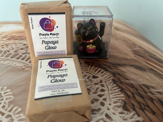 Papaya Glow Soap (100gm) X Pack of 2