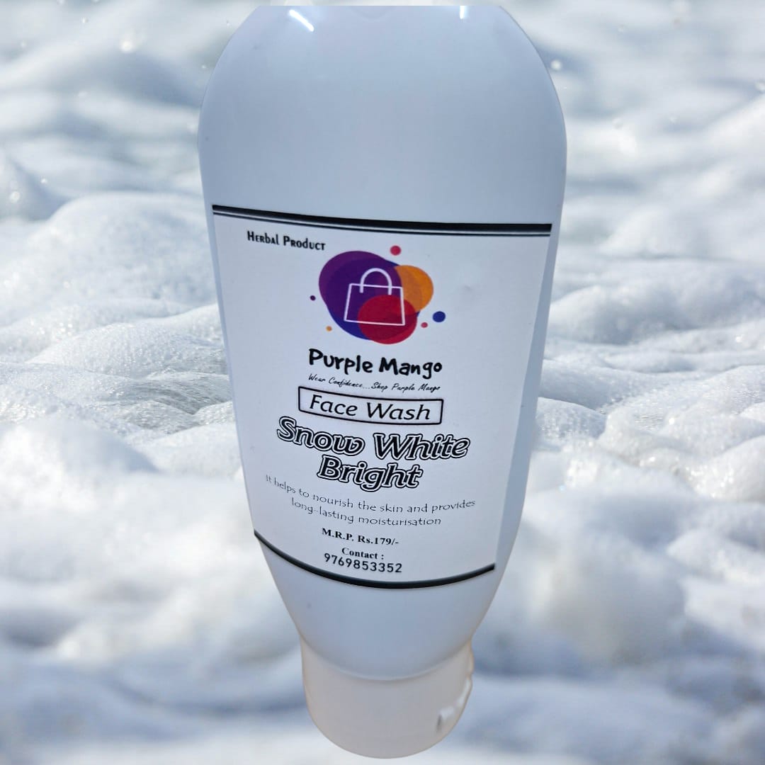 Snow while bright face wash (60ml)