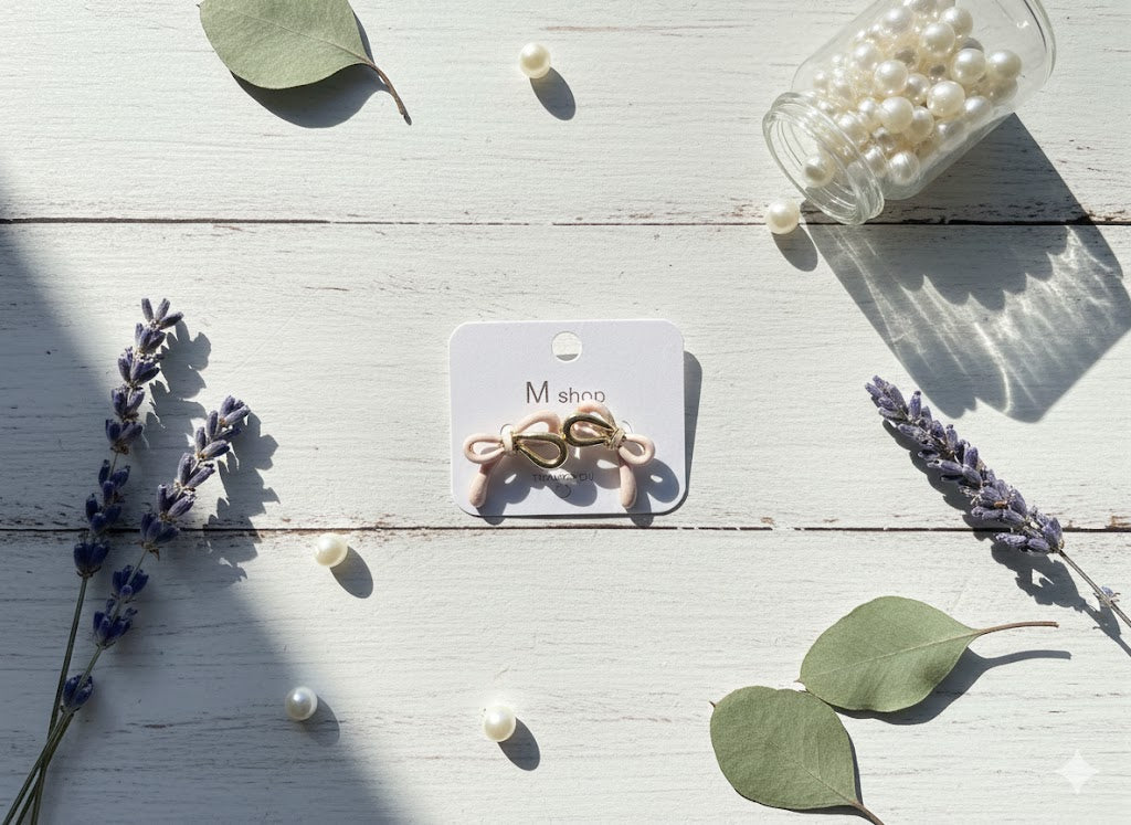 Chic Bowknot Knot Stud Earrings