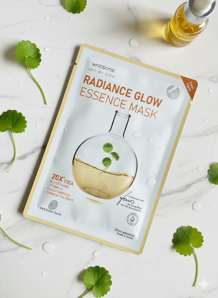 ✨ Watsons Radiance Glow Essence Mask: Unleash Your Inner Radiance
