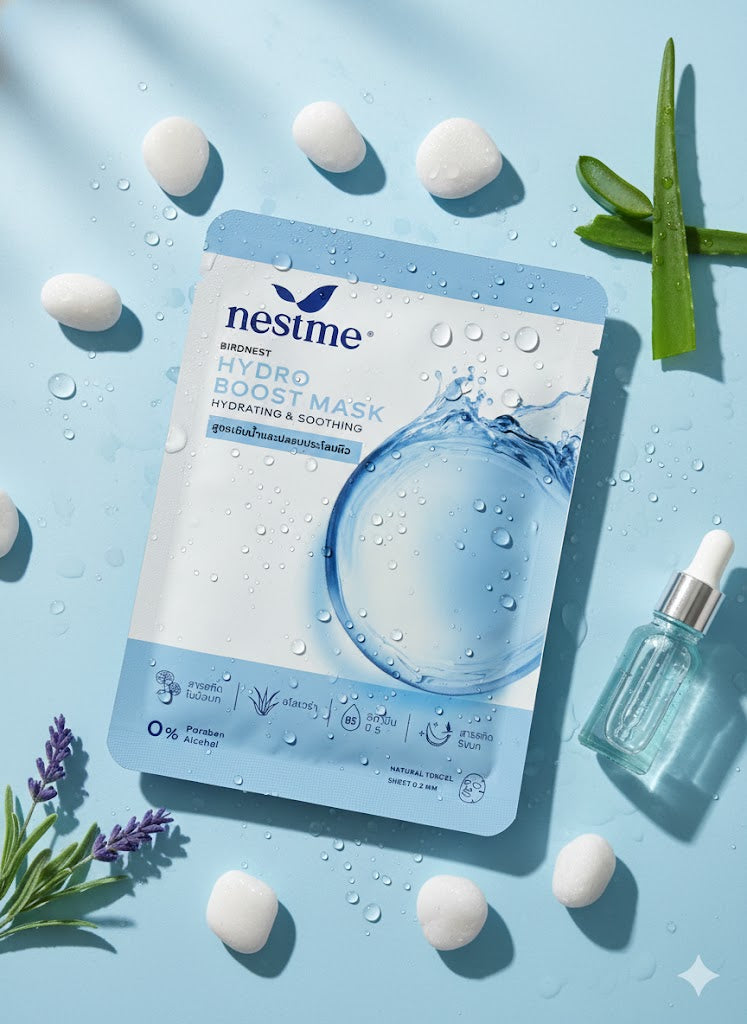 💧 Nestme Birdnest Hydro Boost Mask: Hydrating & Soothing